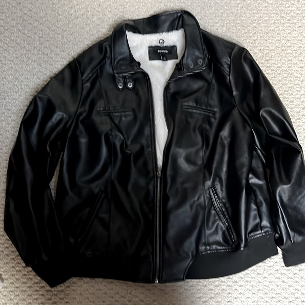 Torrid Pleather Jacket - image 1
